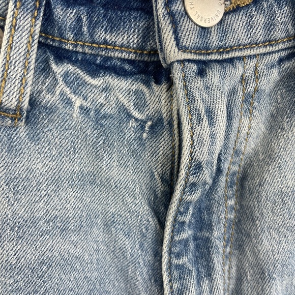 Universal Thread Light Wash Denim Distressed High-Rise 90’s Slim Jeans 4R W - Picture 10 of 14